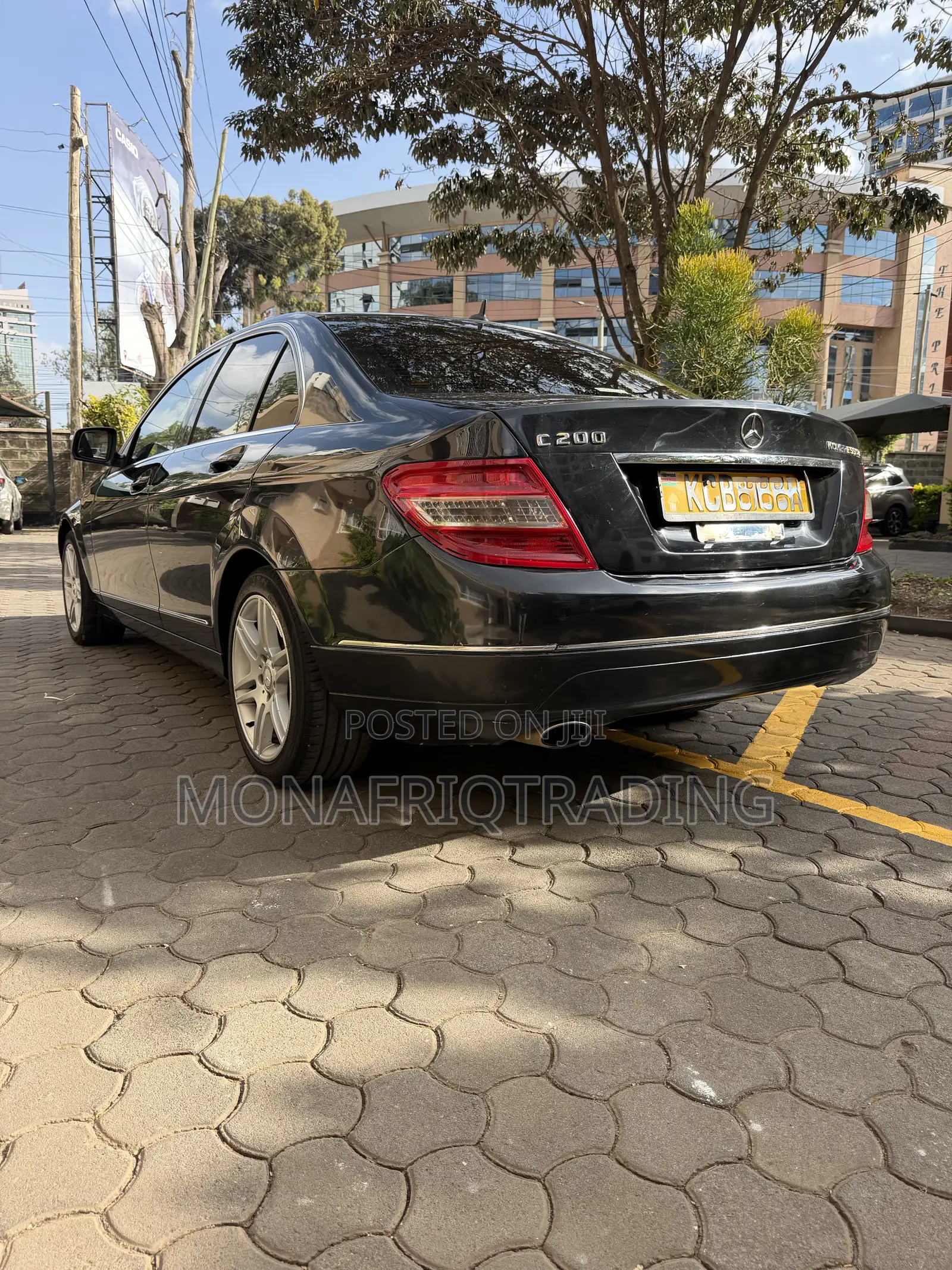 Mercedes-Benz C200 2007 Black