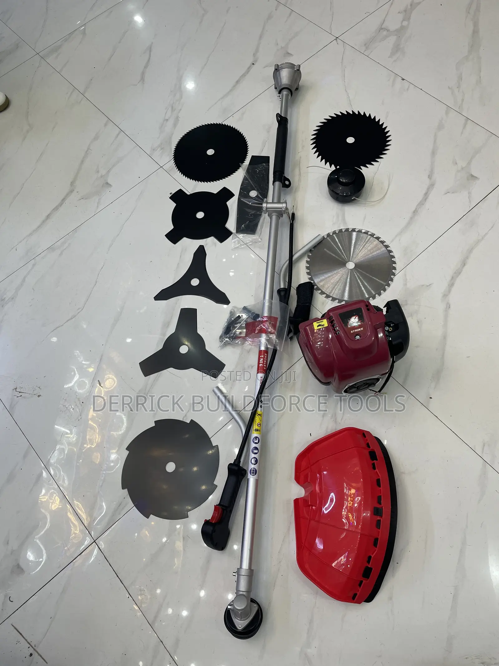 9 in 1 4stroke Gasoline Side Pack Brushcutter/Brush Cutter/Bush Cutter