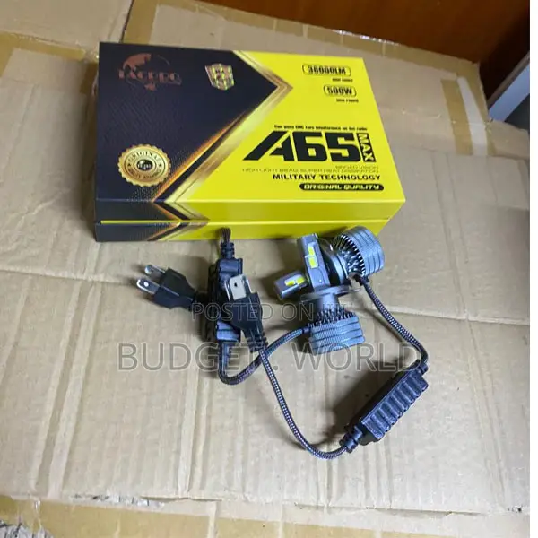 . A65 Max H4 Diamond White Led Headlight Bulbs – Clearer Roads Ahead