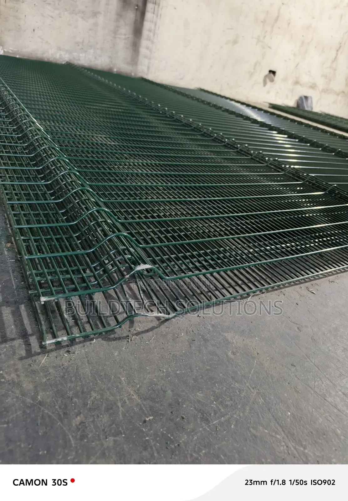 Heavy Duty Anti-Climb Fence 2.4m × 3m