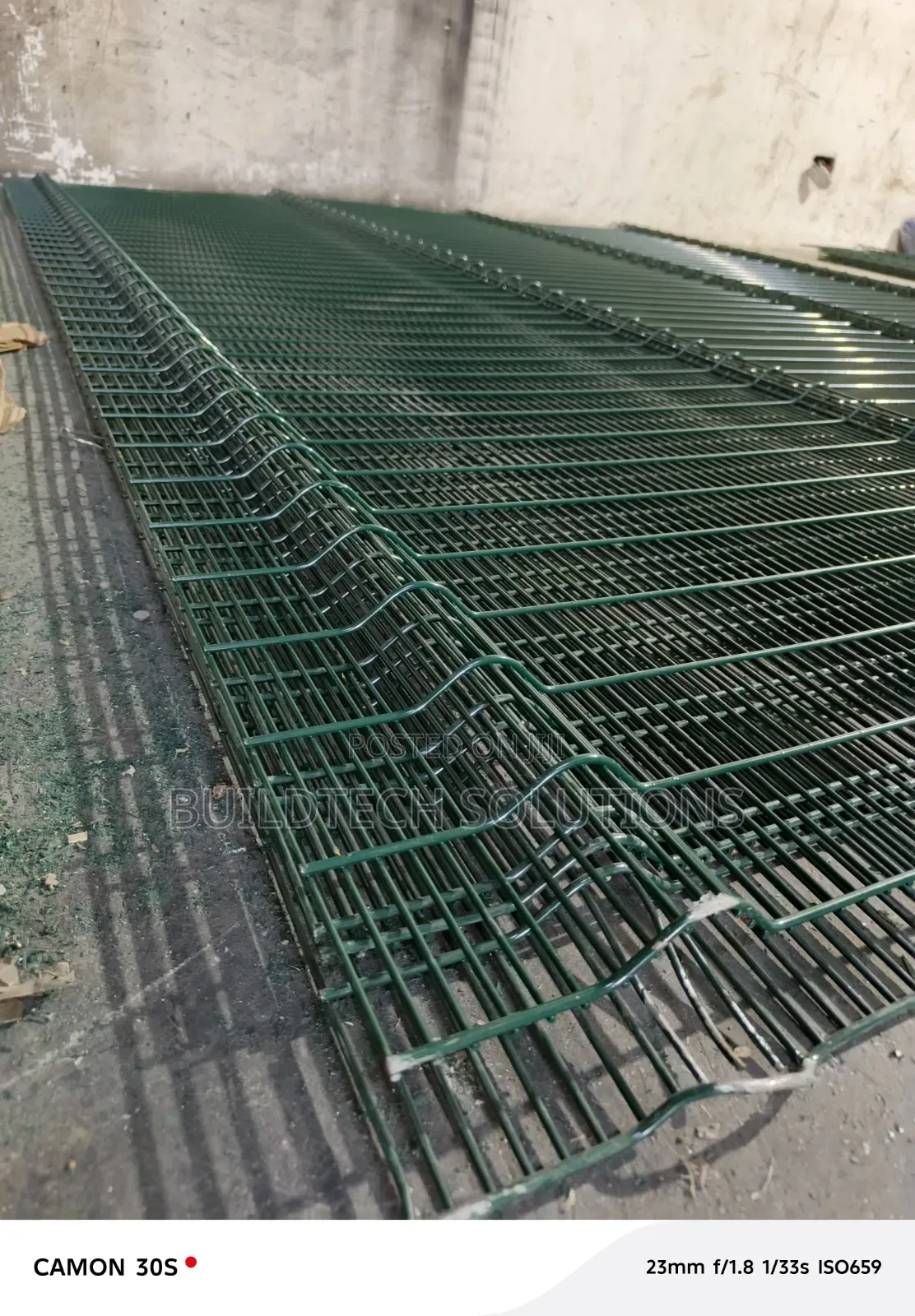 Heavy Duty Anti-Climb Fence 2.4m × 3m
