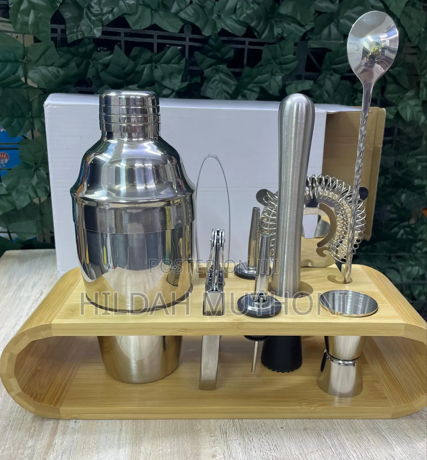 10pcs Cocktail Shaker Set