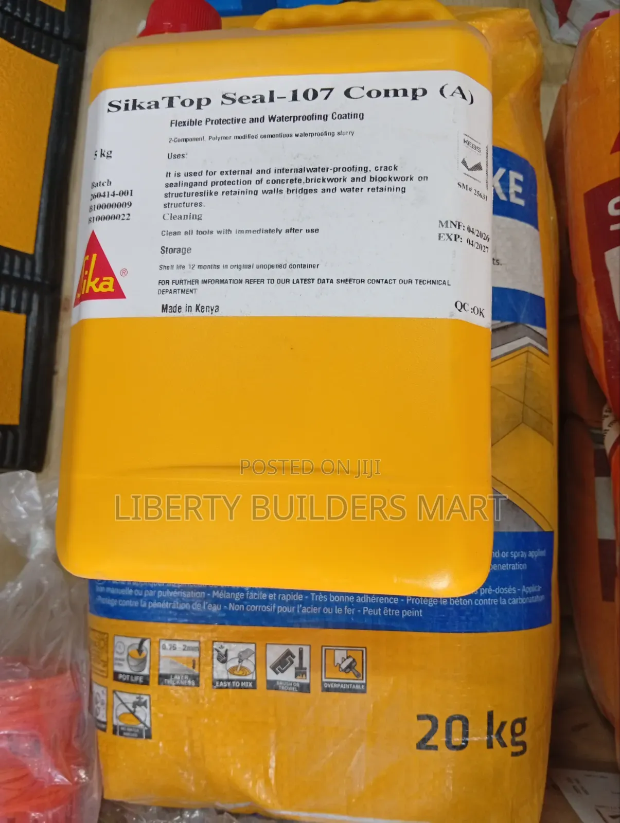 Topseal 107 25kg Kit