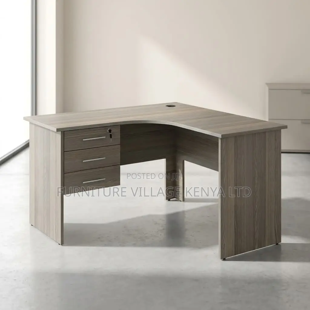 Curved Home Computer Desk.