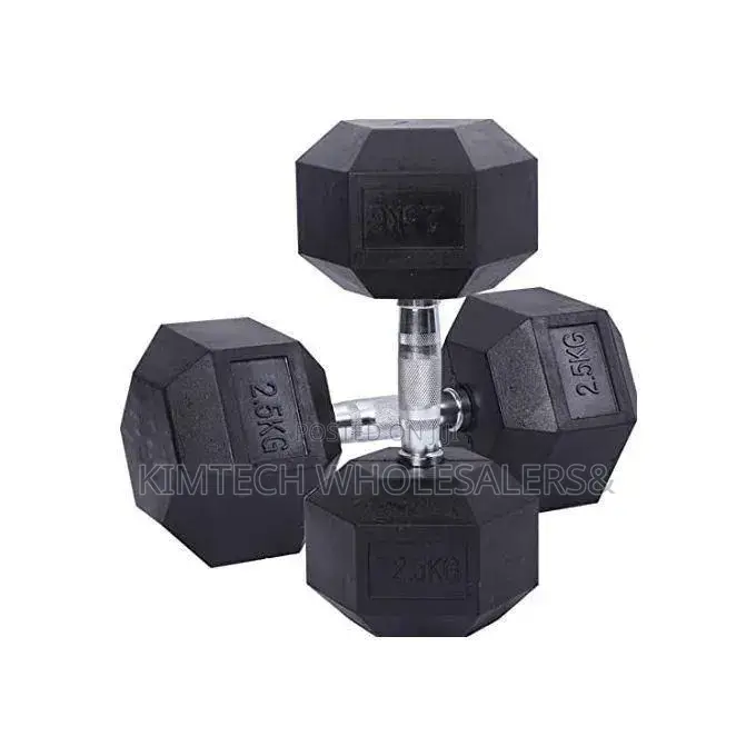 2.5 Kg Hexagonal Dumbbells