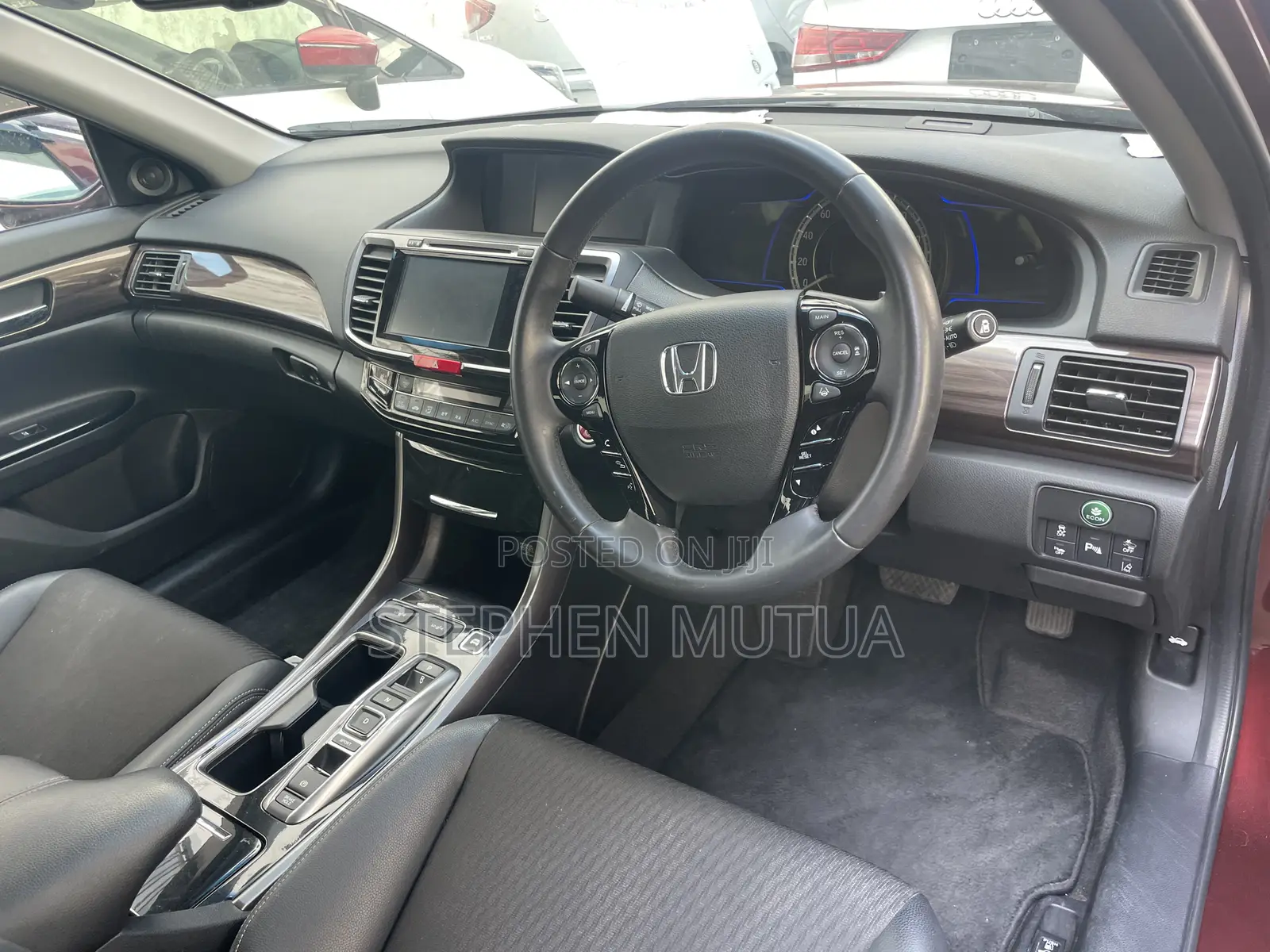 Honda Accord Hybrid 2018 Maroon