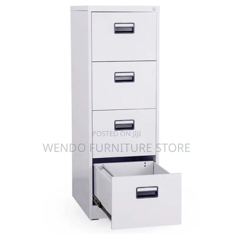 Office Cabinet; Steel Office Cabinet With Four Drawers