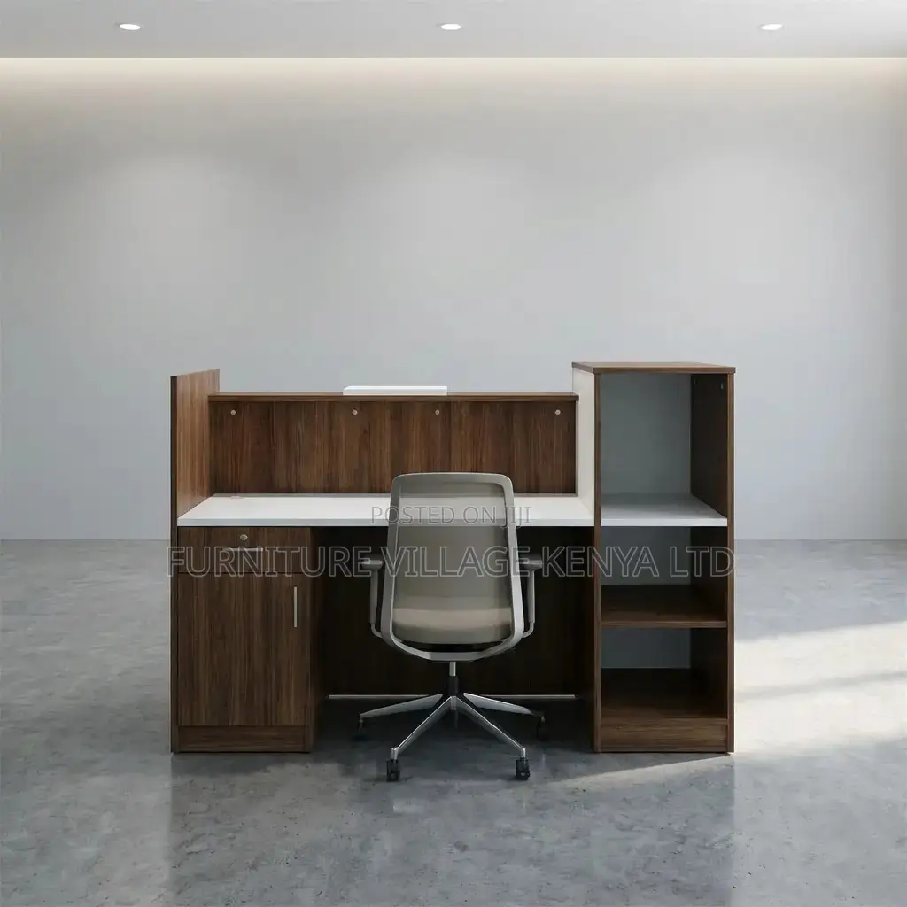 1600mm Custom Front Reception Desk.