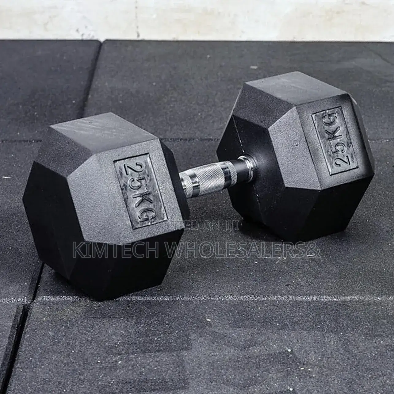 25kg Hexagonal Dumbbells
