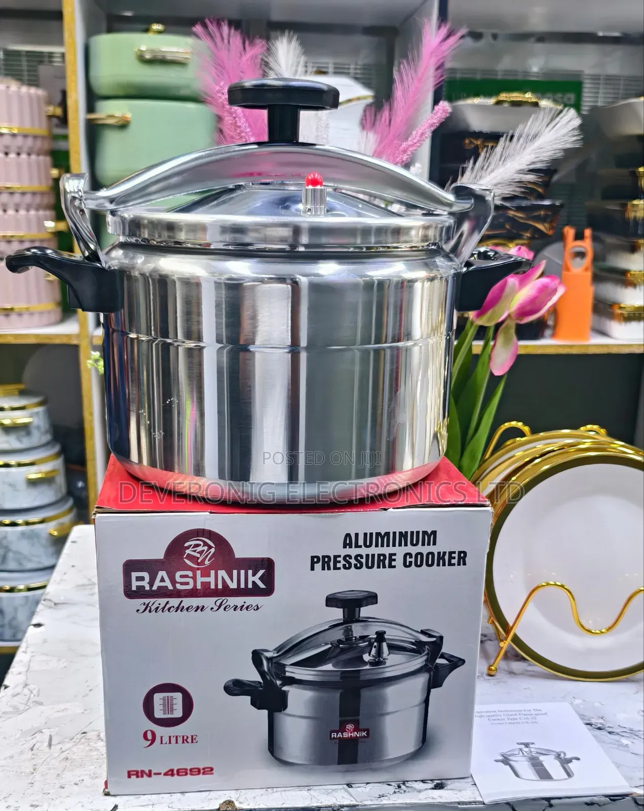 *Rashnik 9ltr Pressure Cooker