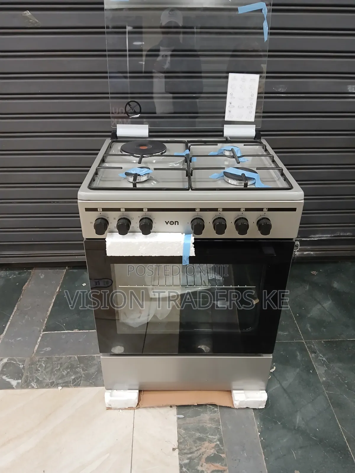 Von Vcf653151fsy 60*60cm 3gas+1e With Flame Failure Device