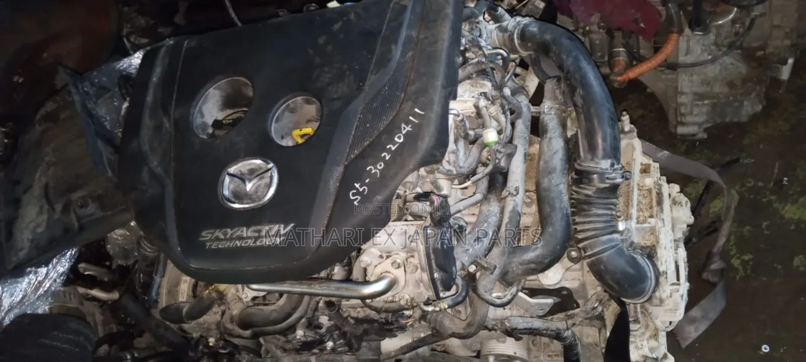 Mazda S5 Engine Gearbox Complete Original Ex-Japan