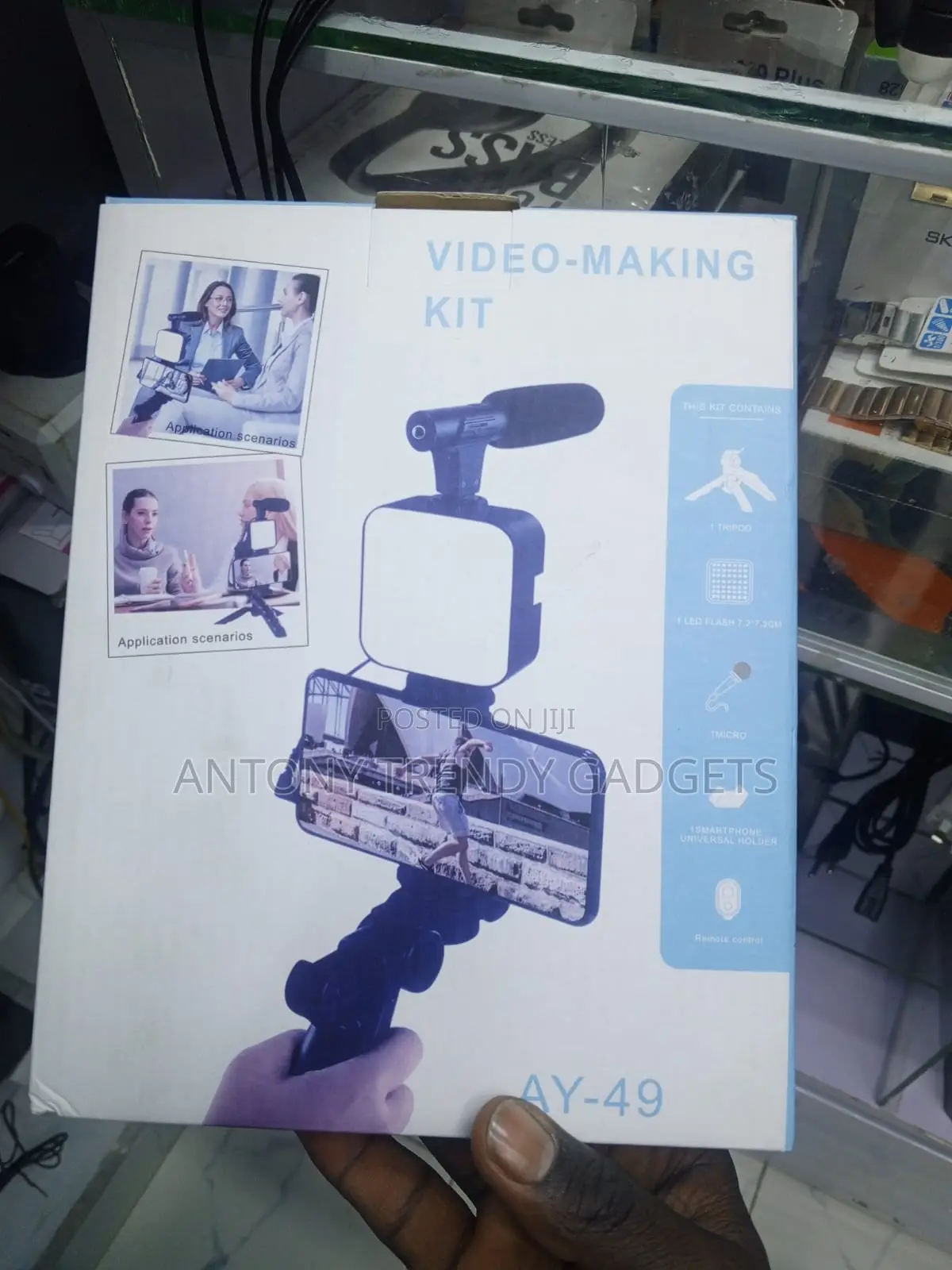 Ay-49 Content Creator Kit For Youtube Tiktok And Reels