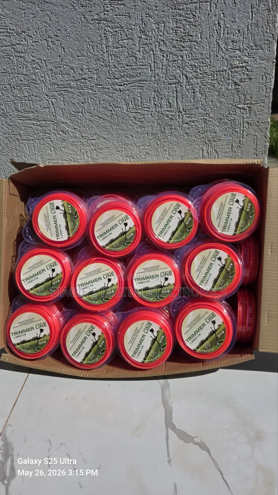 Super Flexible 3mm 15m Trimmer Line