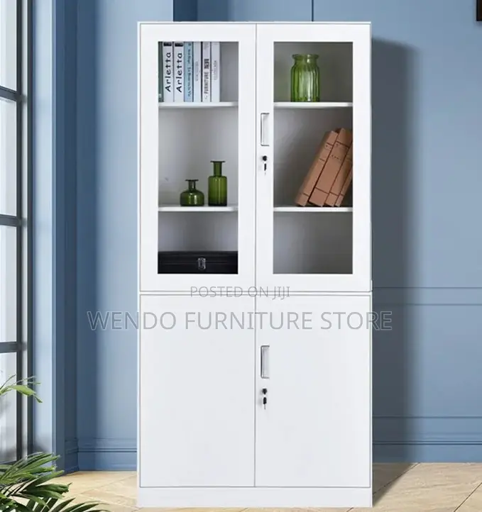 Office Cabinet; Four Drawers Steel Cabinet With 2 Doors View
