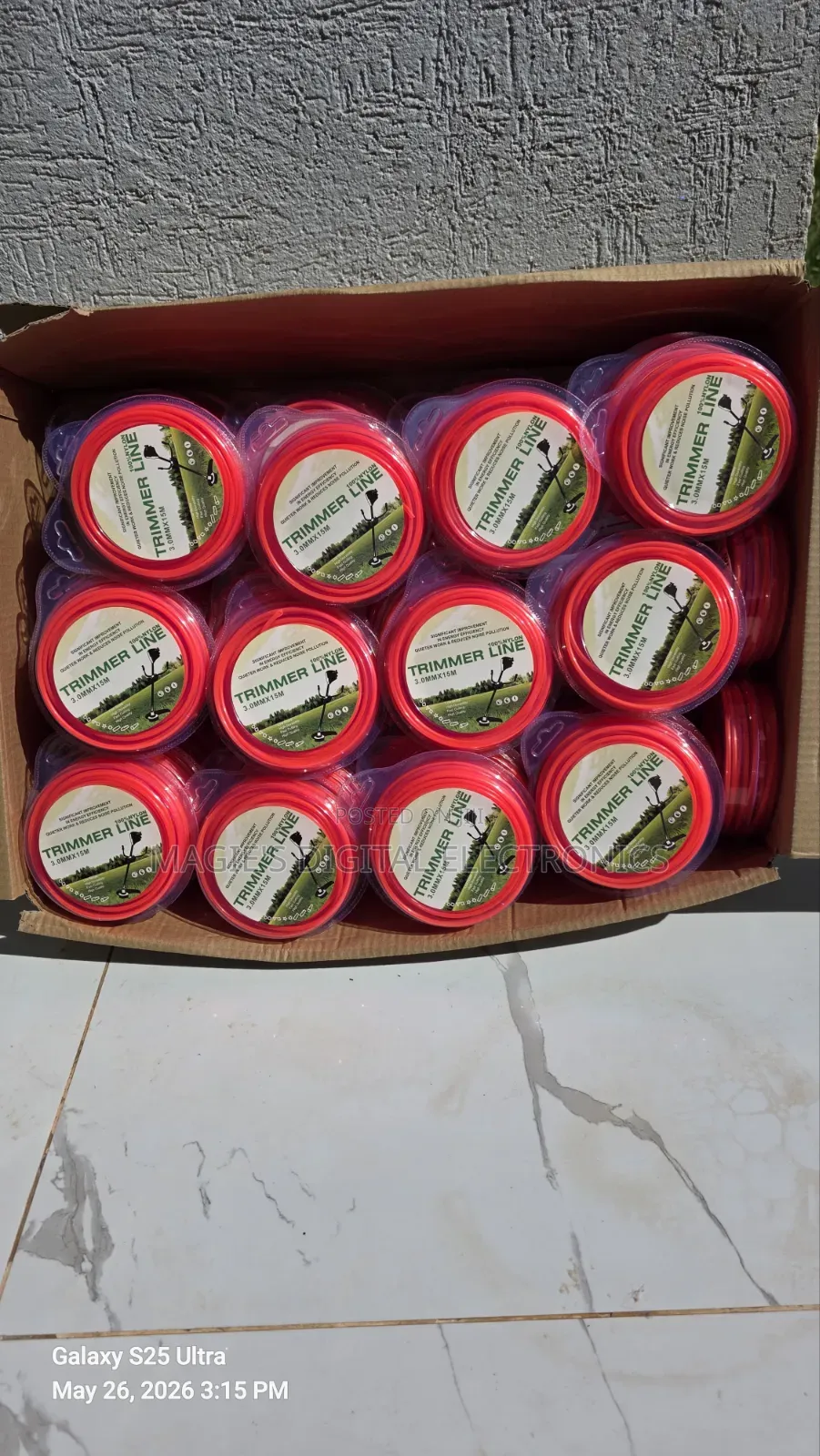 Top Compliant 3mm 15m Trimmer Line