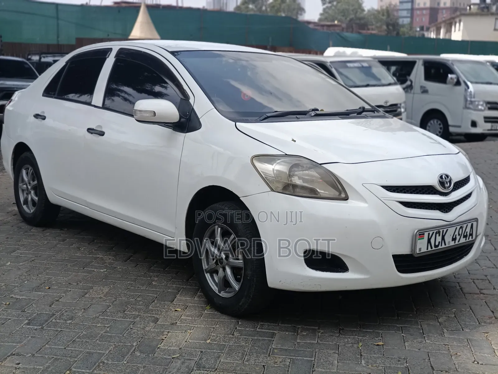 Toyota Belta 2009 White