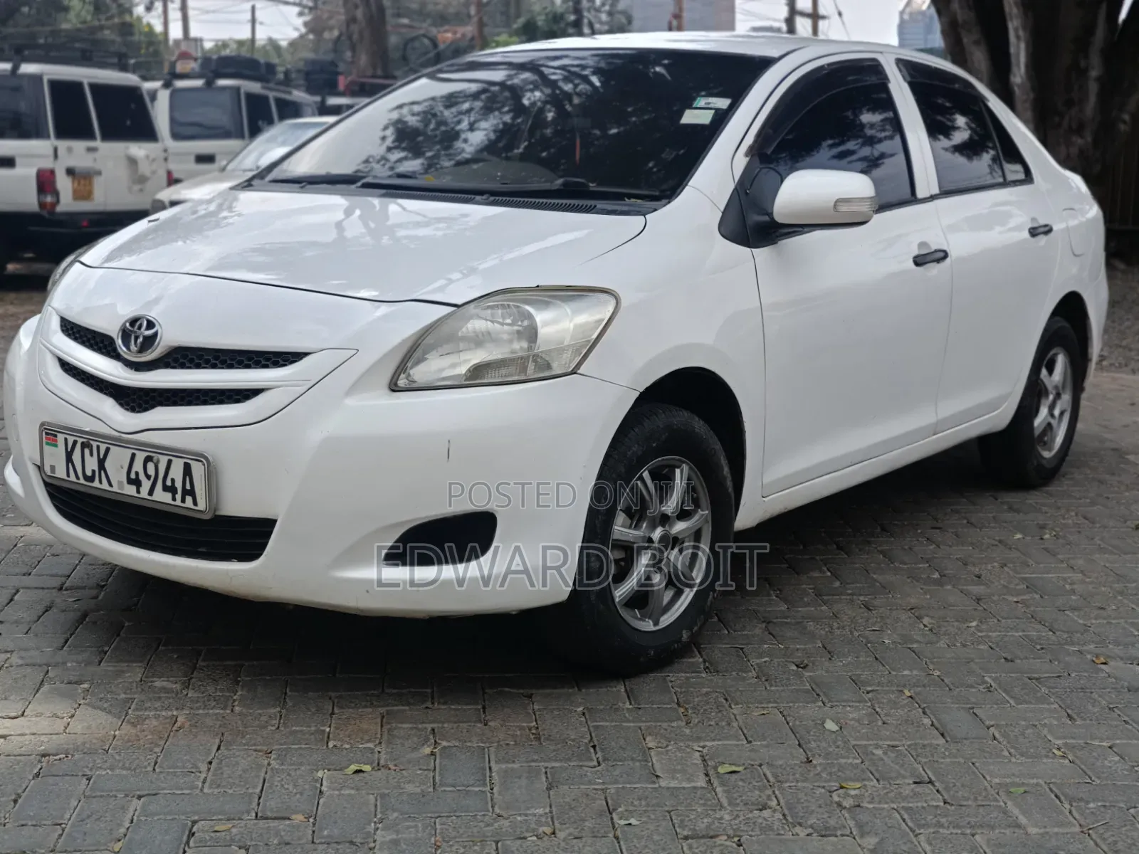 Toyota Belta 2009 White