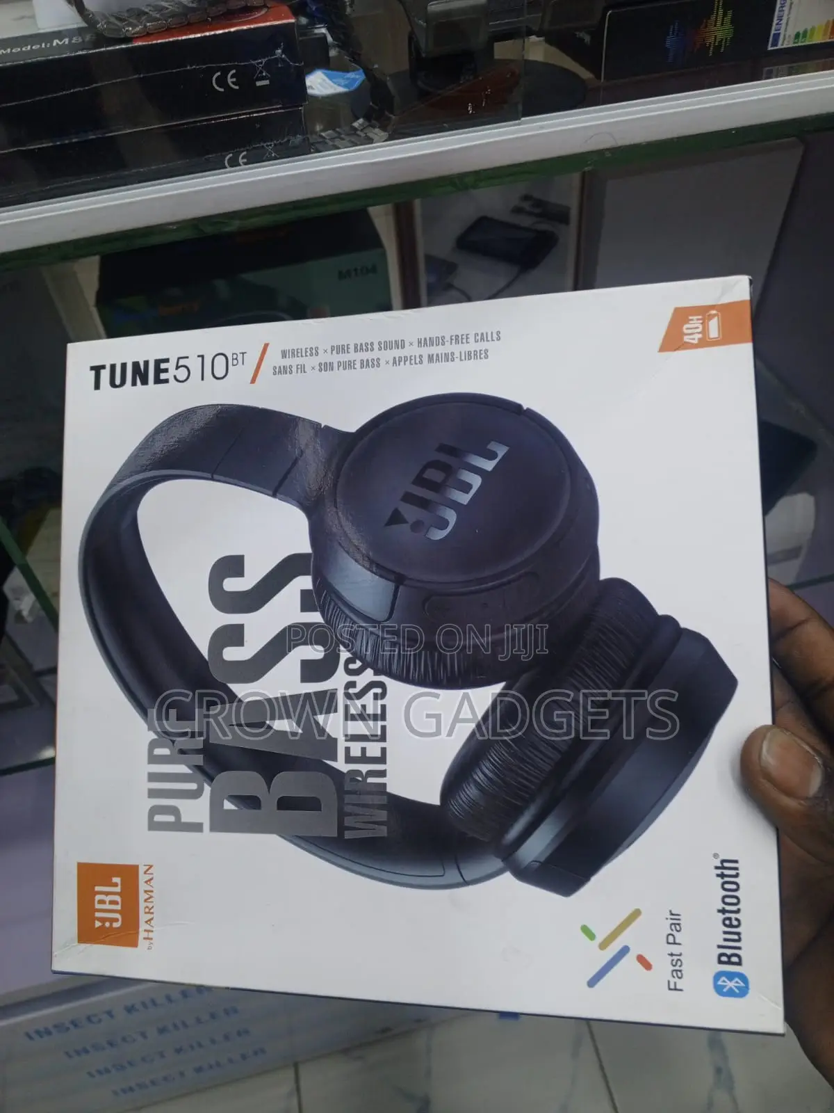 JBL Tune 510bt Wireless Bluetooth Headphones 40h Battery