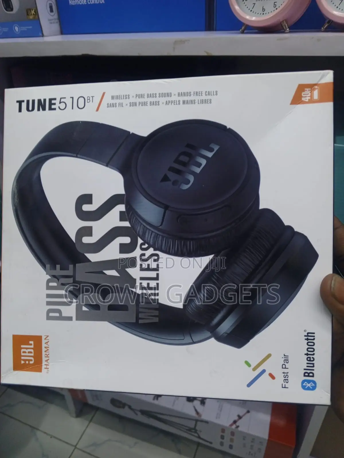 JBL Tune 510bt Wireless Bluetooth Headphones 40h Battery
