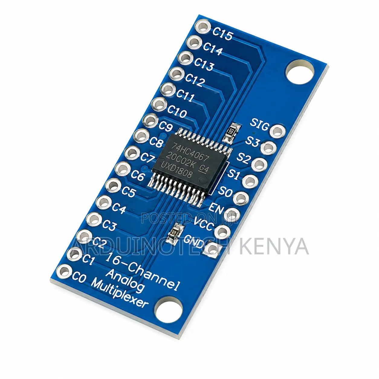 16-Channel Analog Digital Multiplexer Module.