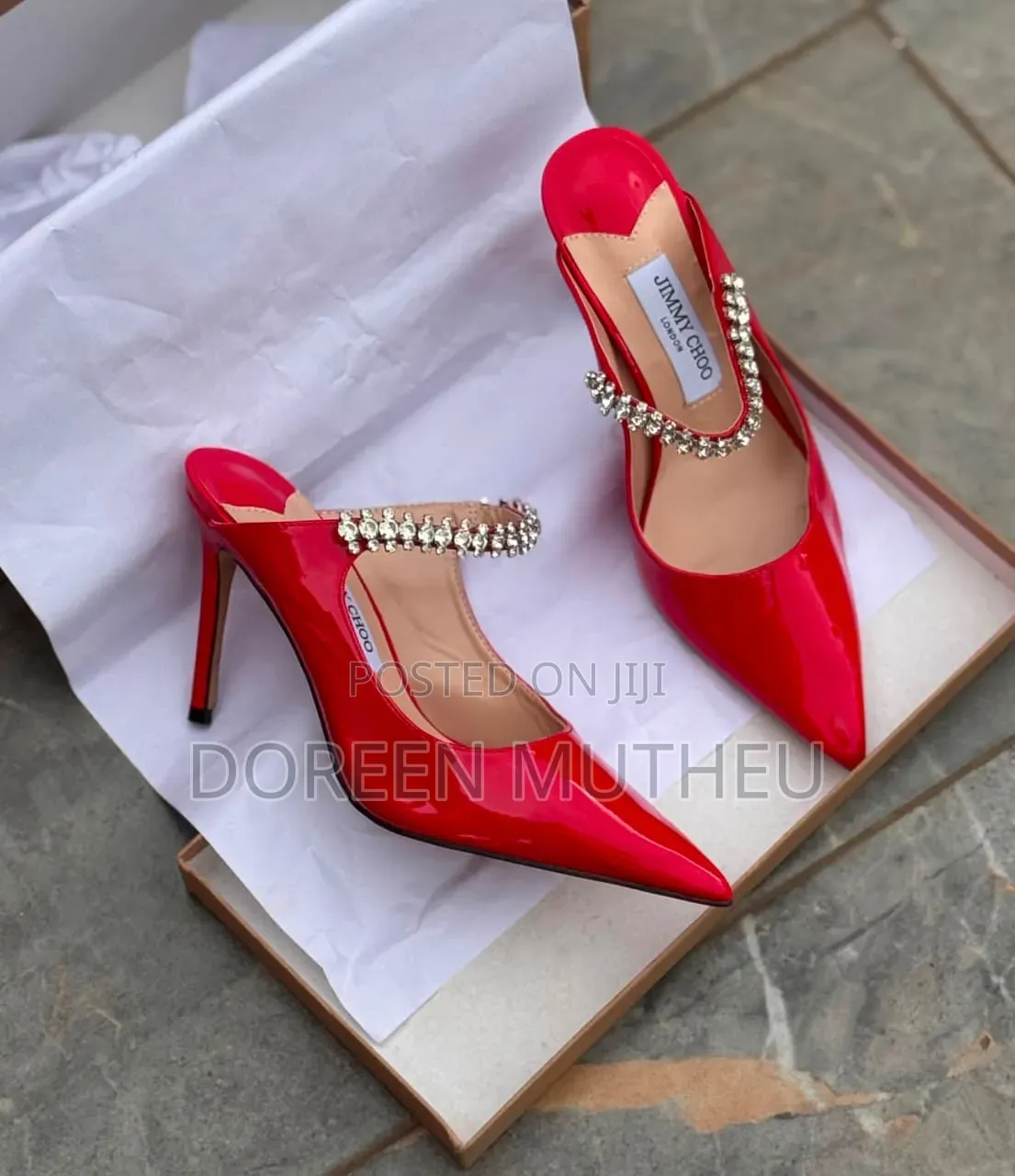 Jimmy Choo 3 Inch Heels - Elegant High Quality Ladies Heels