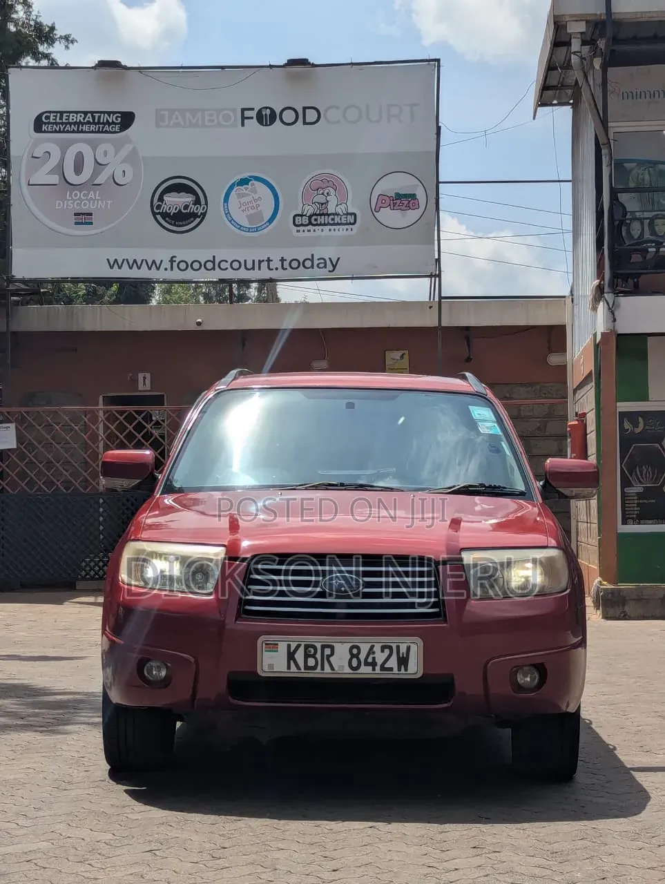 Subaru Forester 2005 Red