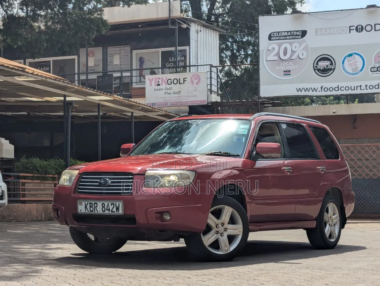 Subaru Forester 2005 Red