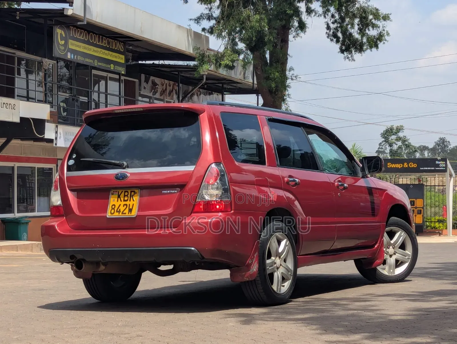 Subaru Forester 2005 Red