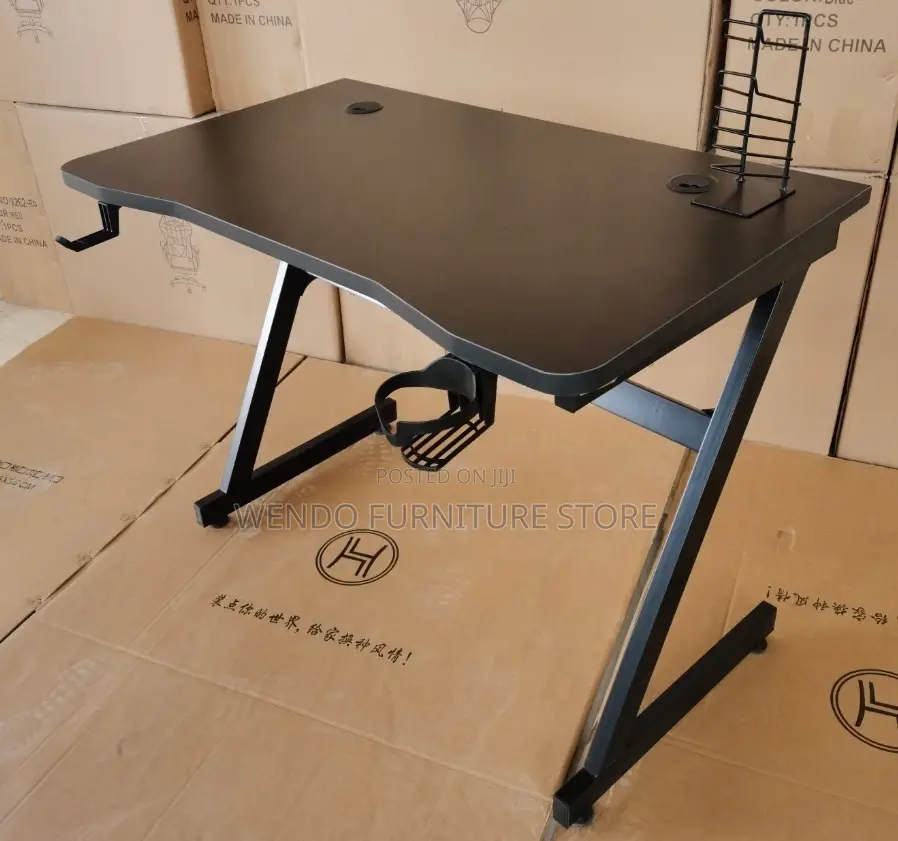 Office Desk; 1200mm Length Home Office Led Computer Desk