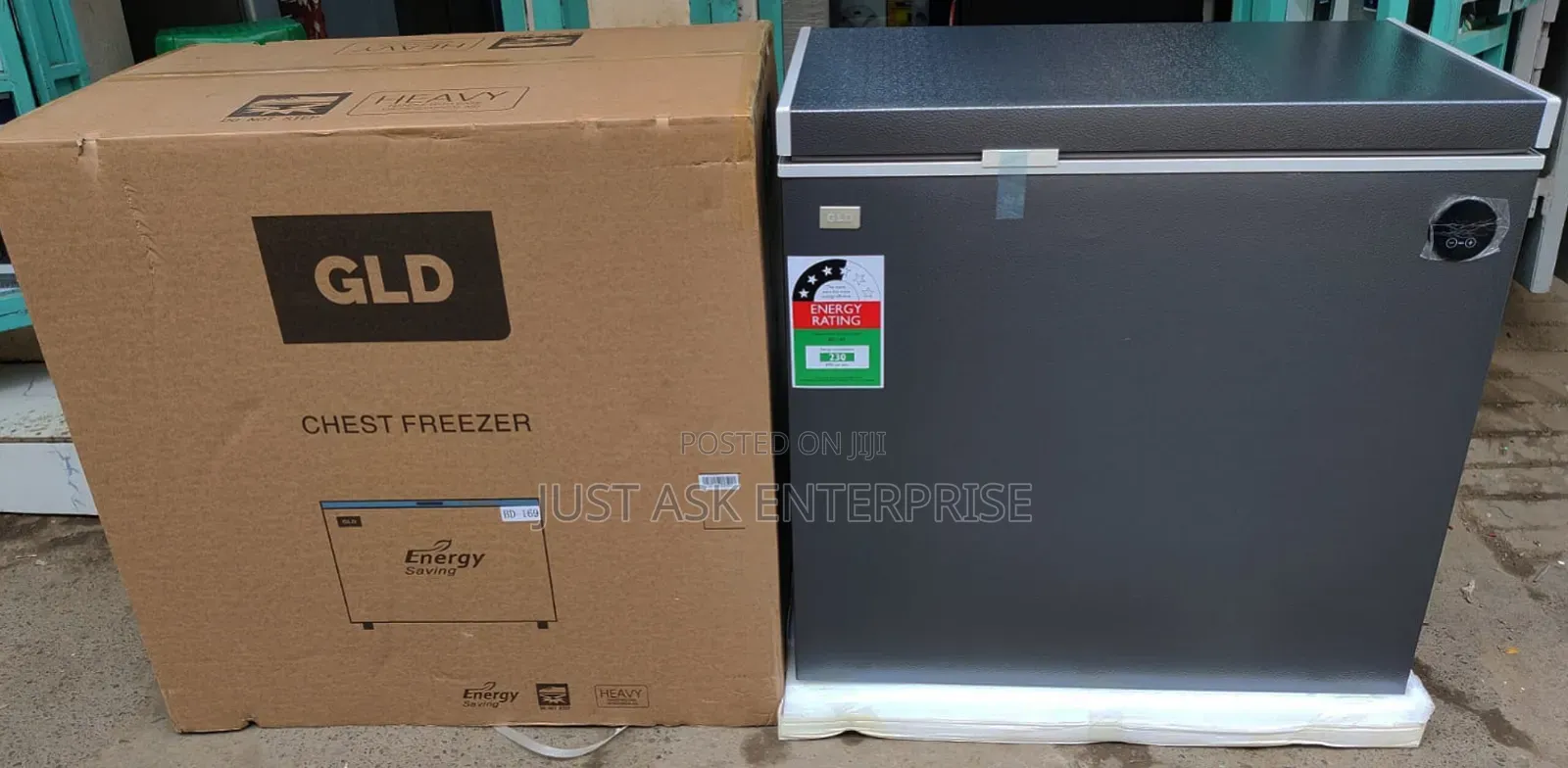 219 Litres GLD Deep Chest Freezer - Energy Efficient (Bd-219)