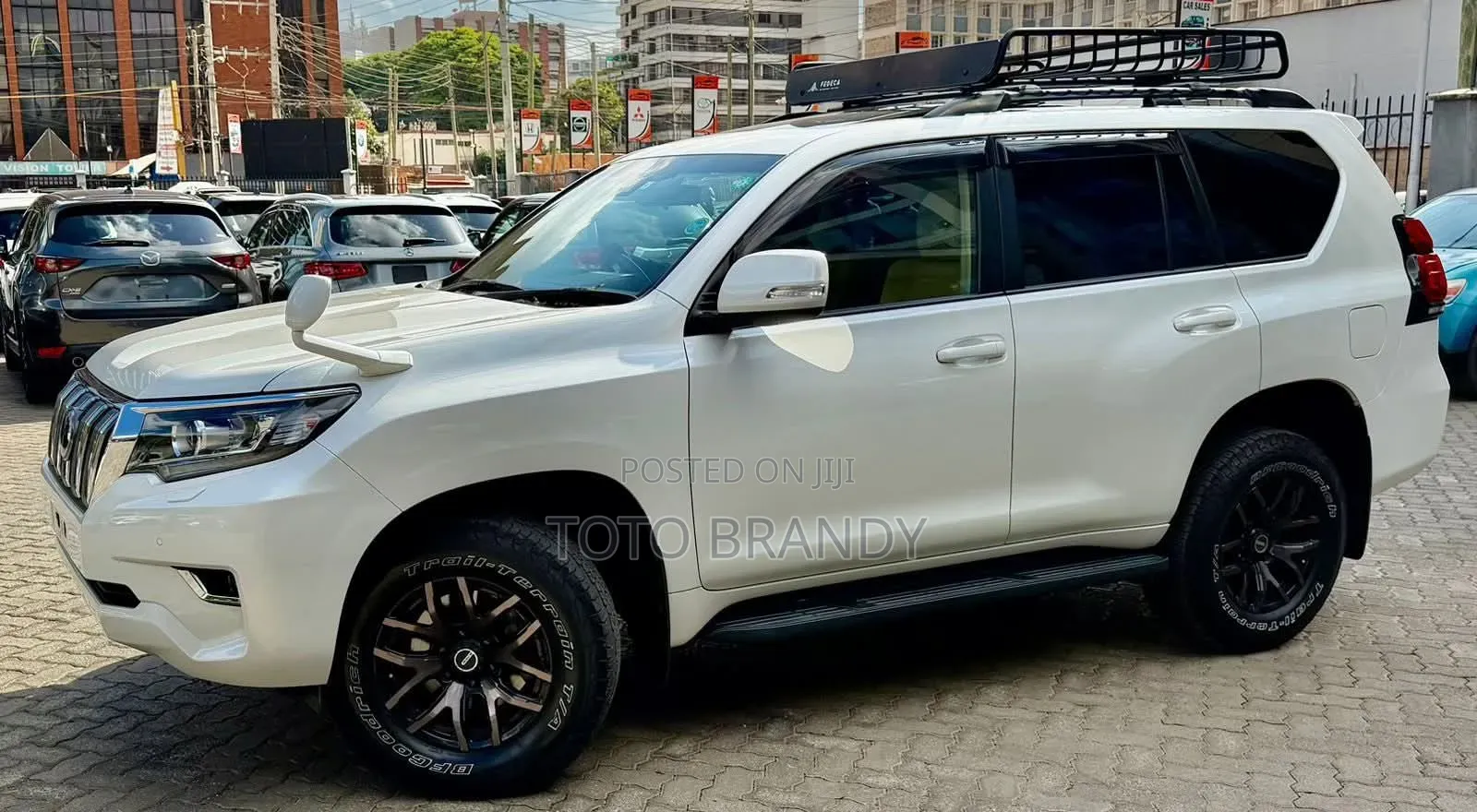Toyota Land Cruiser Prado 2021 White