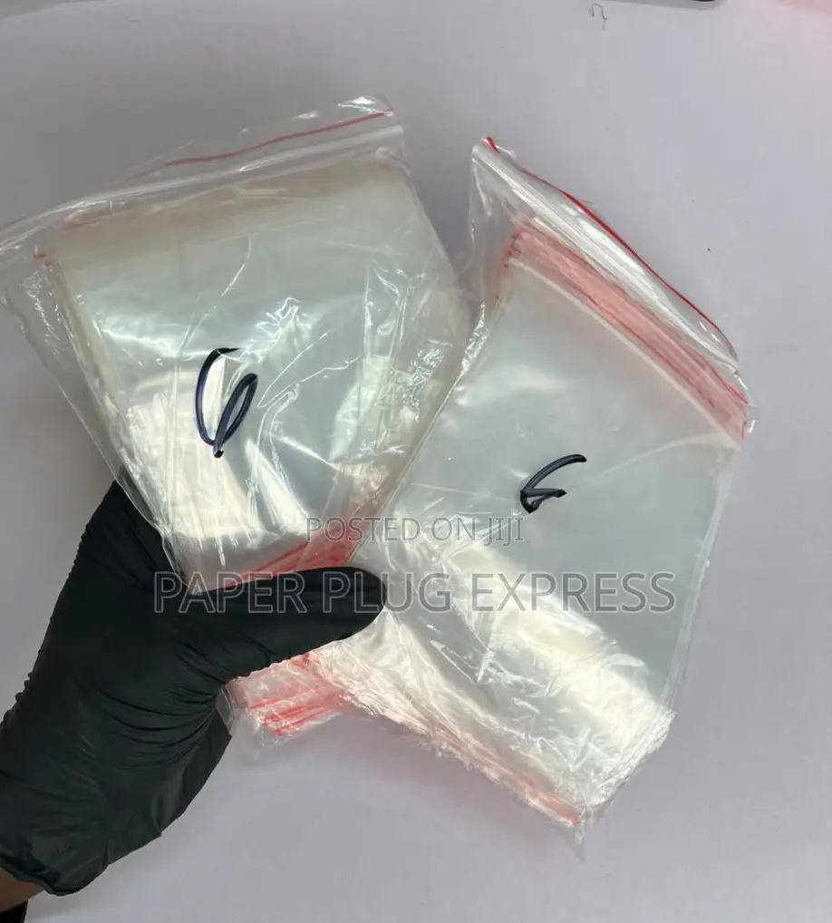 Transparent Ziplock Pouche Size 6 (10x15 Cm)