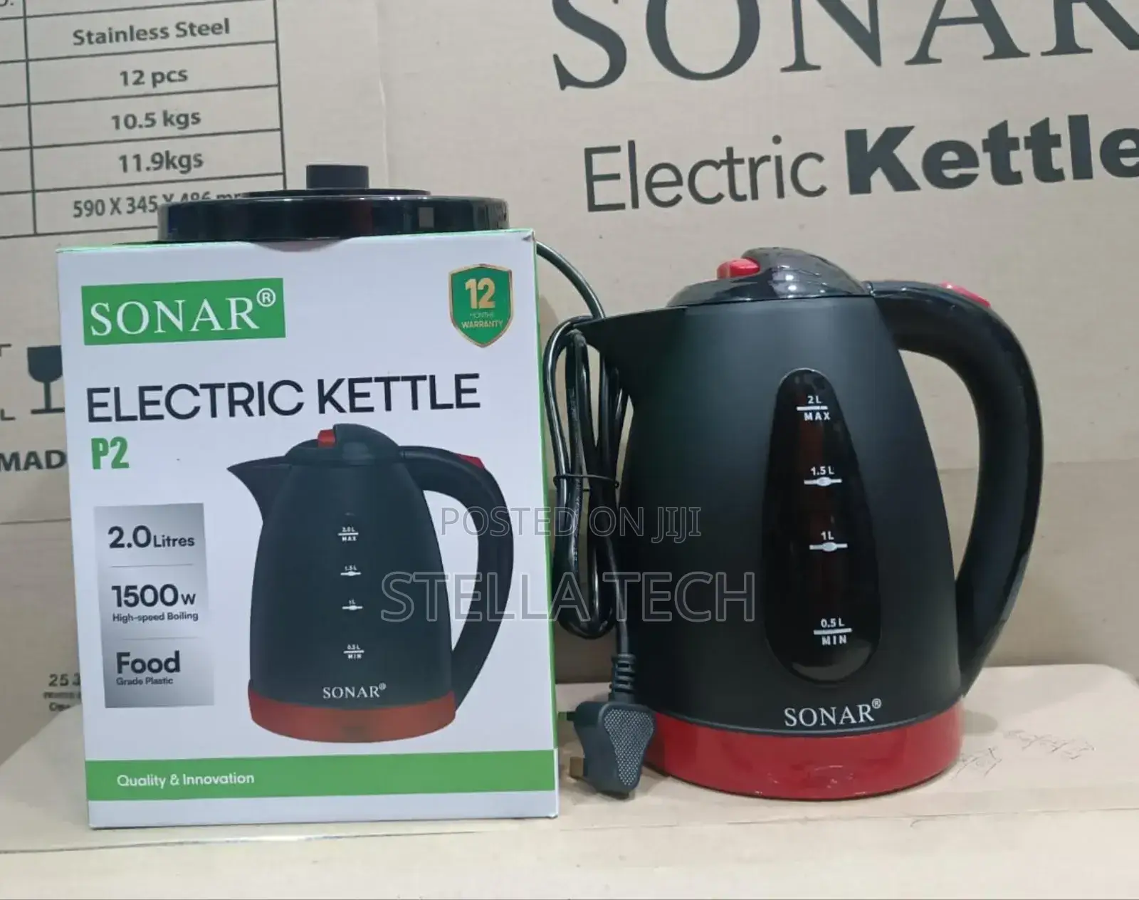 Sonar Electric Kettle