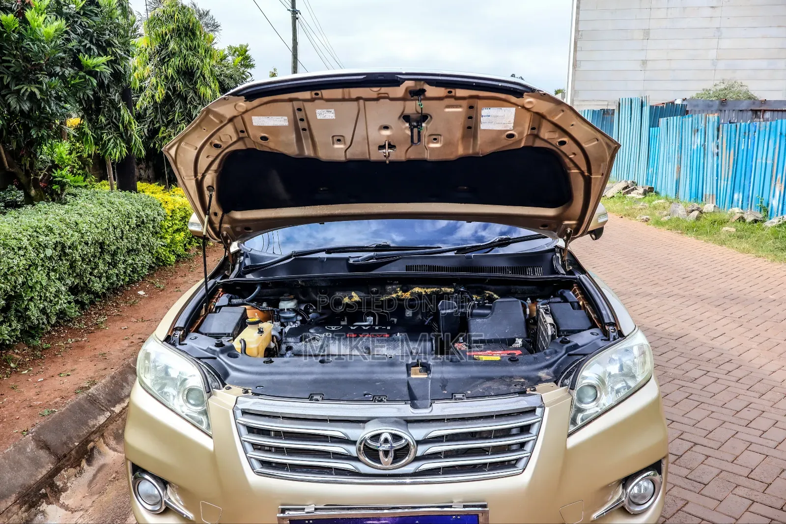 Toyota Vanguard 2011 Gold