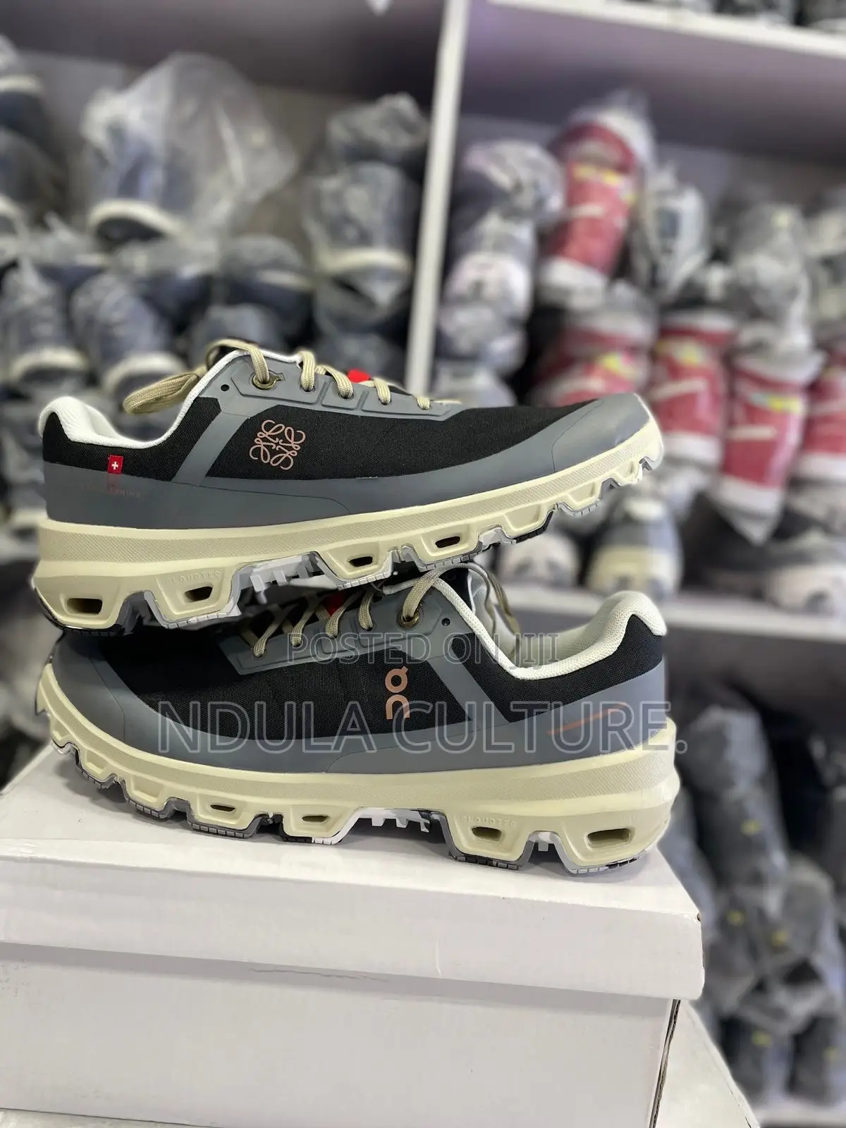 Qc on Cloud Shoe Swissmade