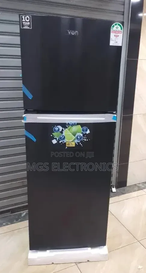 Von 334l Non Frost Dark Inox Fridge