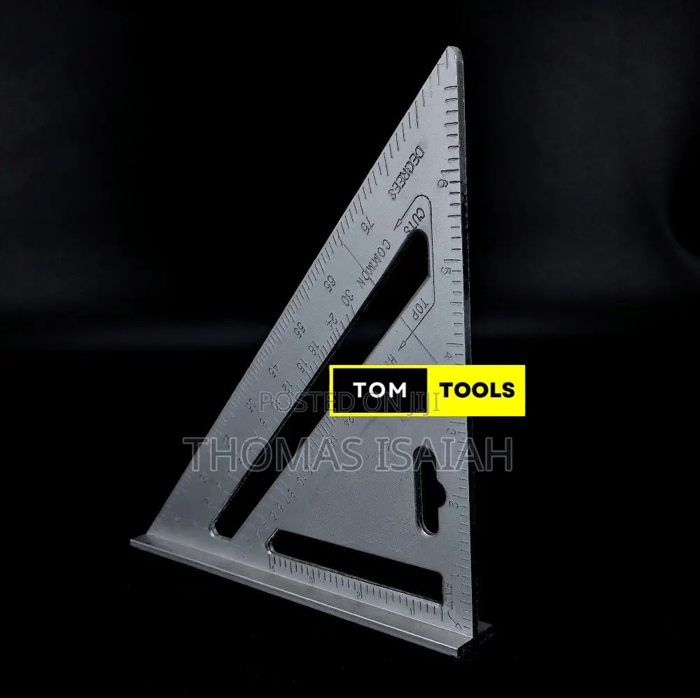 190mm 7.5 Inch Aluminum Rafter Square Carpenters Square