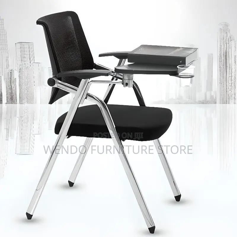 Office Chairs; Visitors Mesh Foldable Chair With Pad