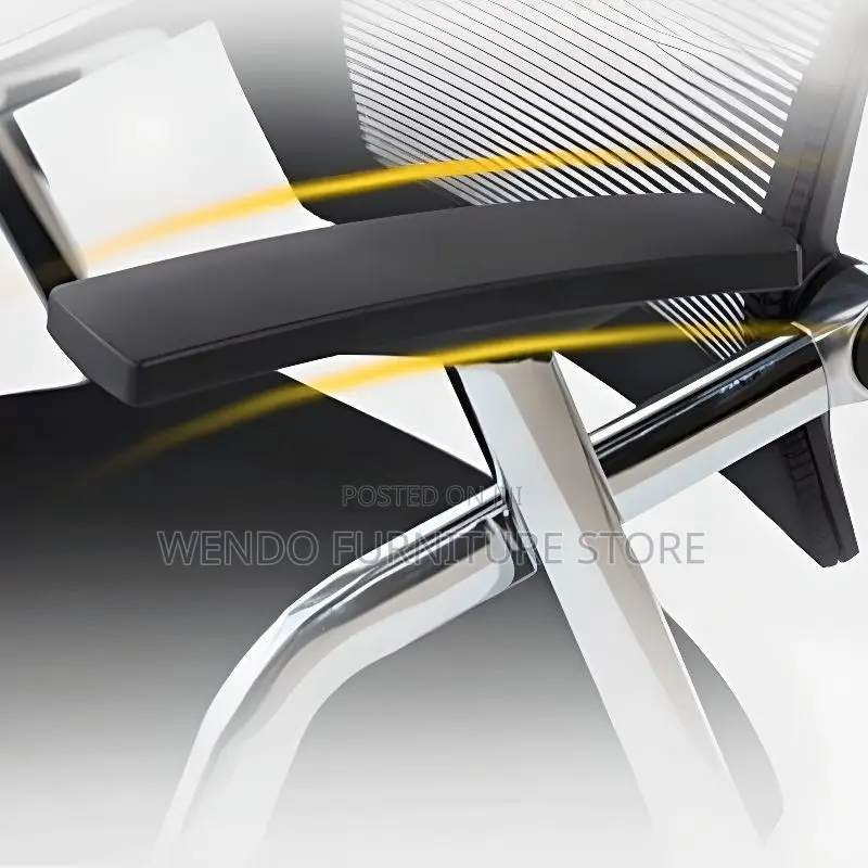 Office Chairs; Visitors Mesh Foldable Chair With Pad