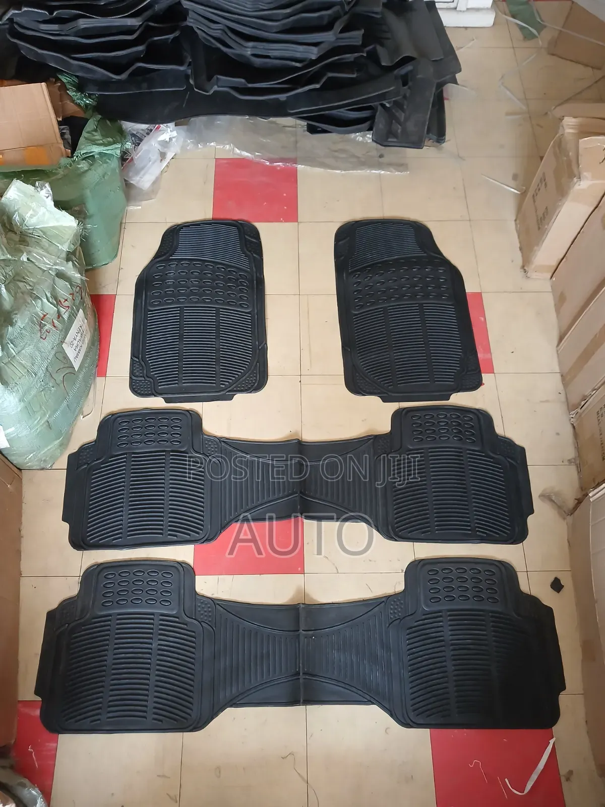 7 Seater Cojoined Car Floor Mats | Full Interior Floor Protection