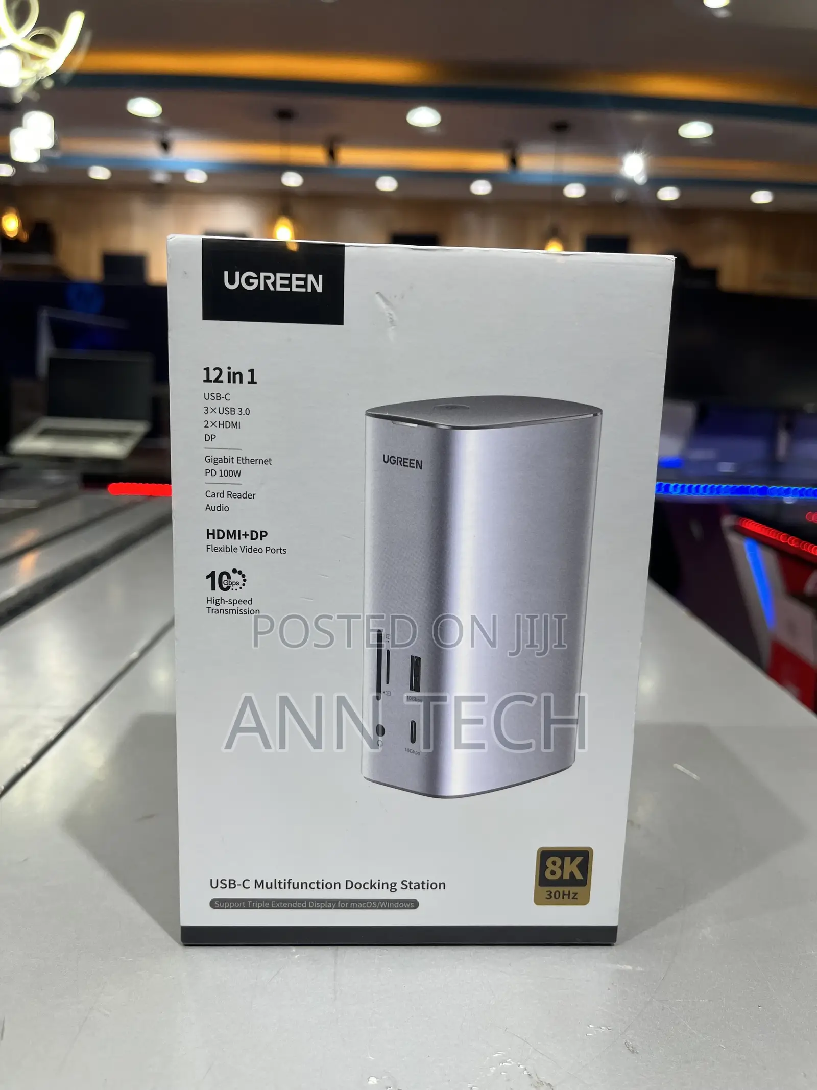 Ugreen Cm555 Docking Station 12in1