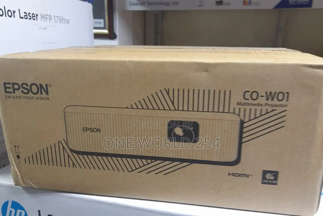 Epson Co-W01 Wxga 3lcd Projector 3000 Lumens