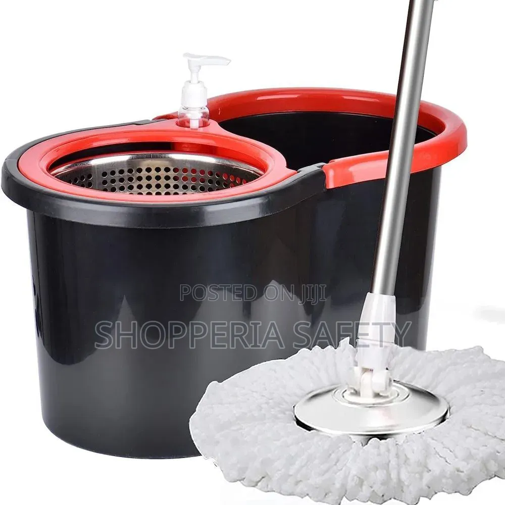 360° Magic Spin Mop Bigger Size With Metallic Insert