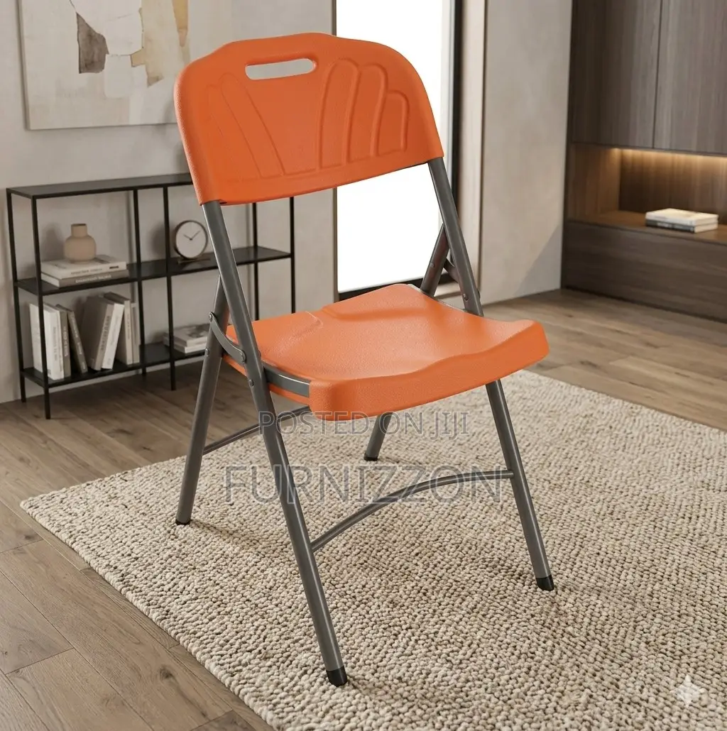 Portable Plastic Folding Chair for Outdoor Use