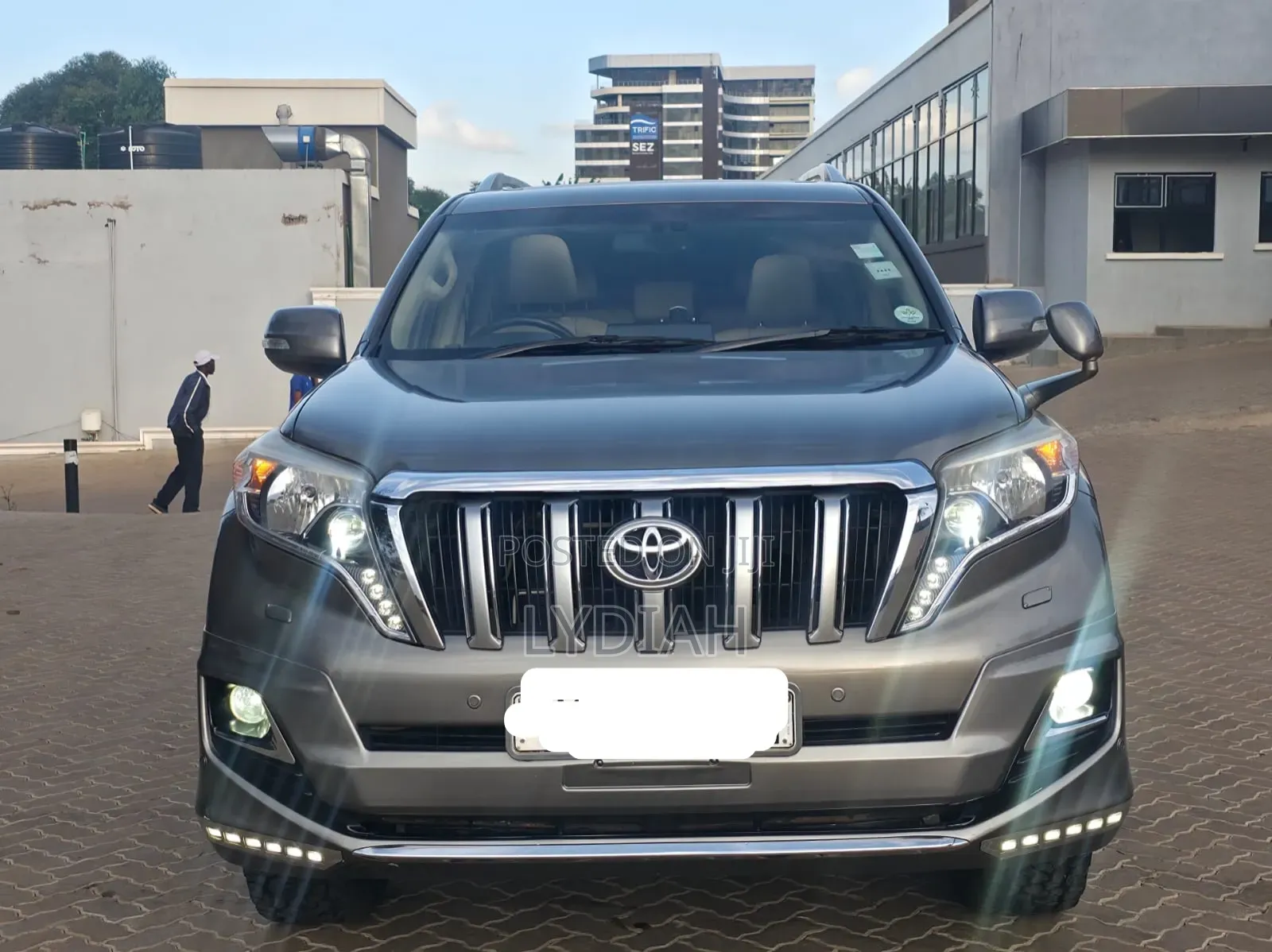 Toyota Land Cruiser Prado 2015 Gray
