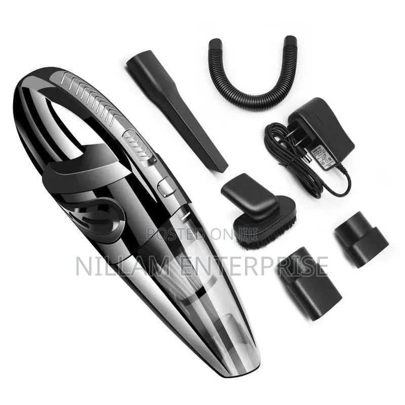 4 in 1 Portable, Wet Dry Use Rechargeable Wireless Vacuum Cleaner