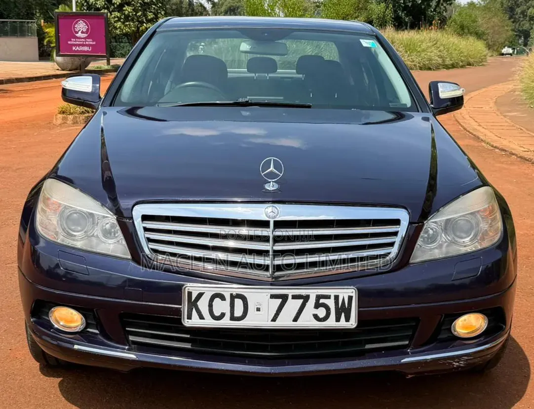 Mercedes-Benz C200 2008 Blue