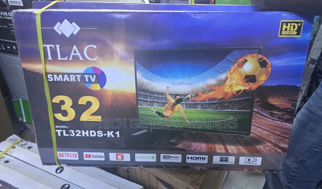 Tlac 32inch Smart Android, Youtube, Netflix Led Tv,Free Channels