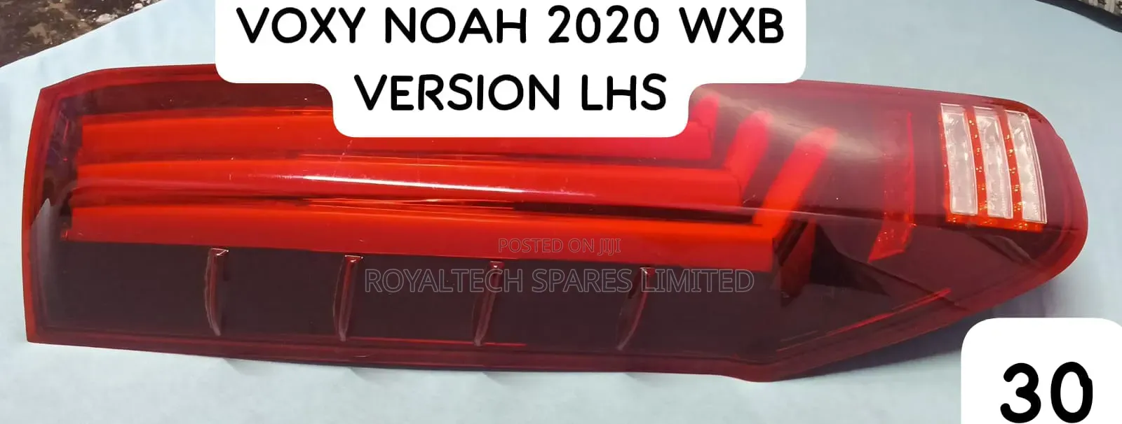 Voxy Noah 2020 WXB Version Lhs+Rhs